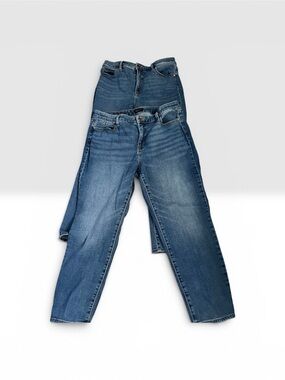 Talbots Women's Straight Leg Jeans - Medium Wash Blue (2 Pairs)
